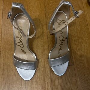Shoes silver Sam Edelman size 6